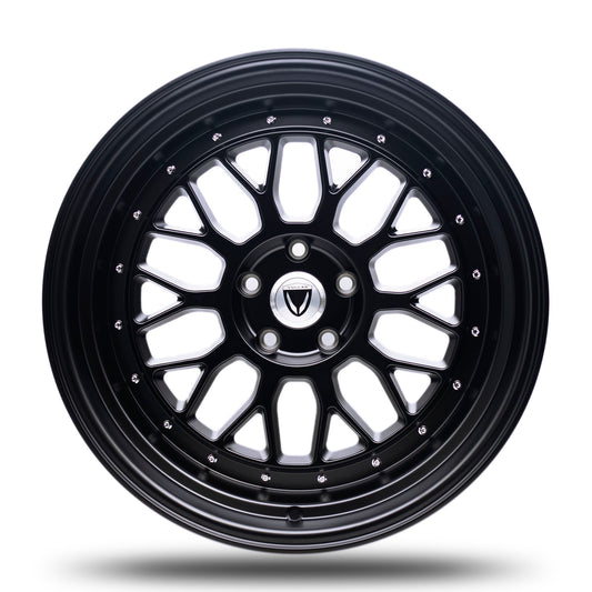 MSH FULL MATTE BLACK | 19X11+10 | 5X114.3