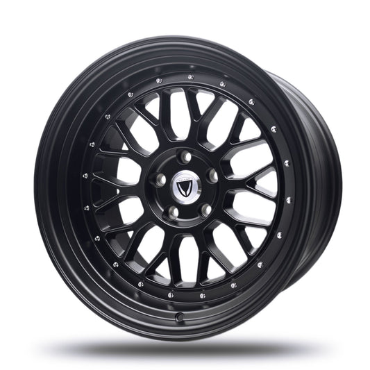 MSH FULL MATTE BLACK | 19X9.5+12 | 5X114.3