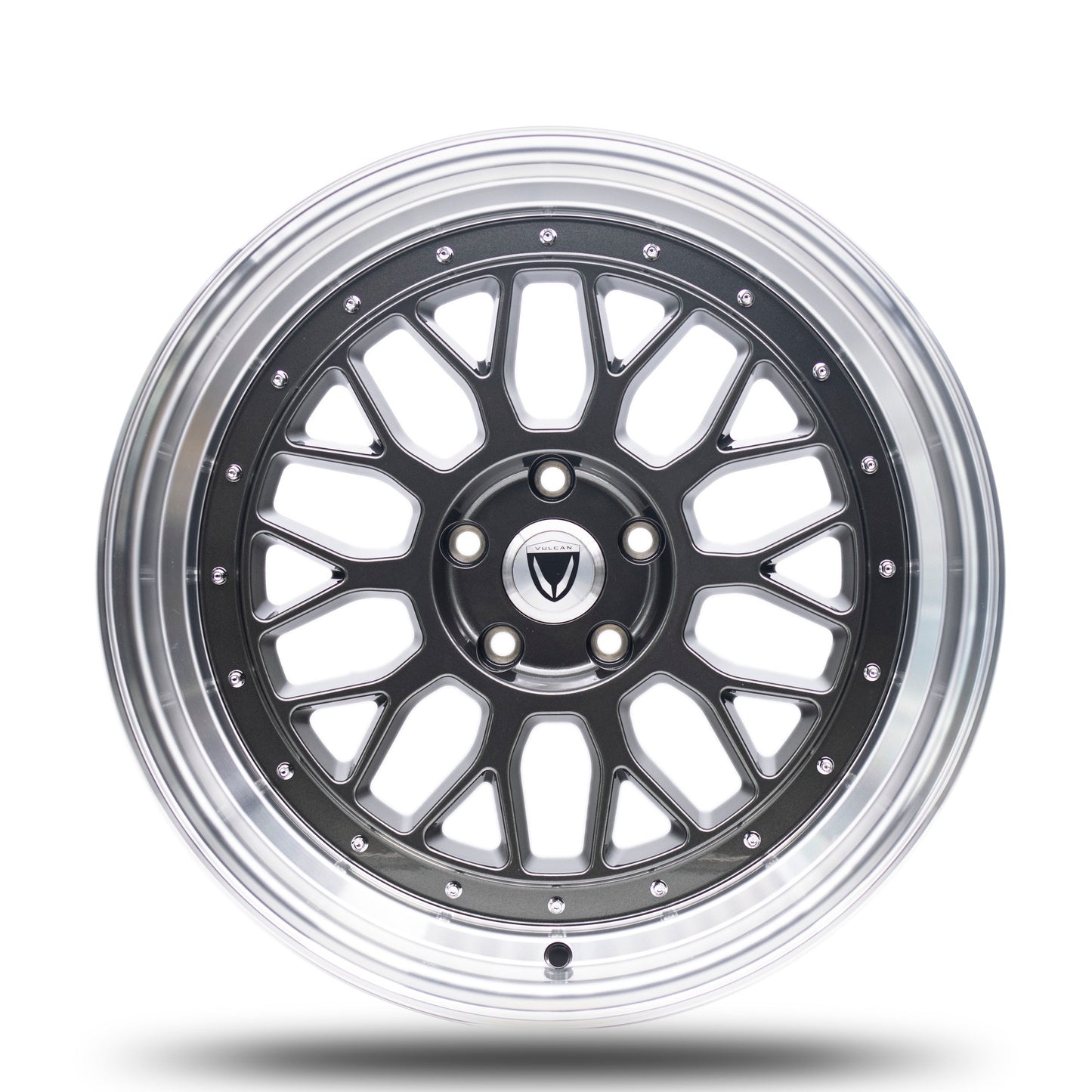 Vulcan Wheels MSH GUNMETAL & MACHINED LIP | 19X9.5+12 | 5X114.3