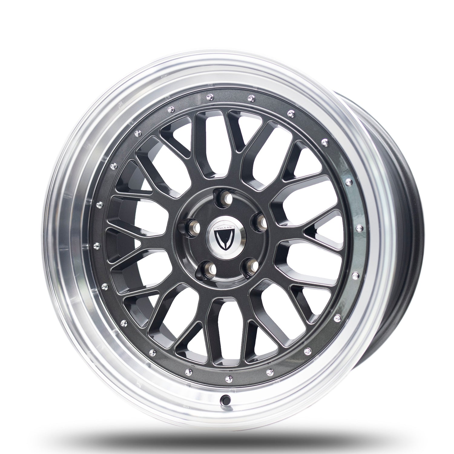 Vulcan Wheels MSH GUNMETAL & MACHINED LIP | 19X9.5+12 | 5X114.3